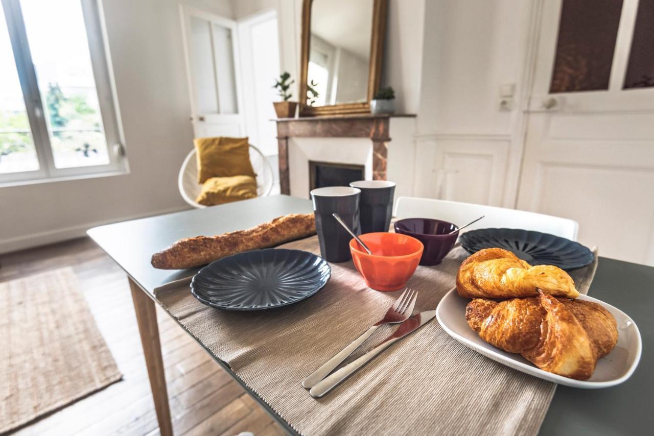 Appartement Cosy A 10 Min A Pieds De La Gare Реймс Екстериор снимка