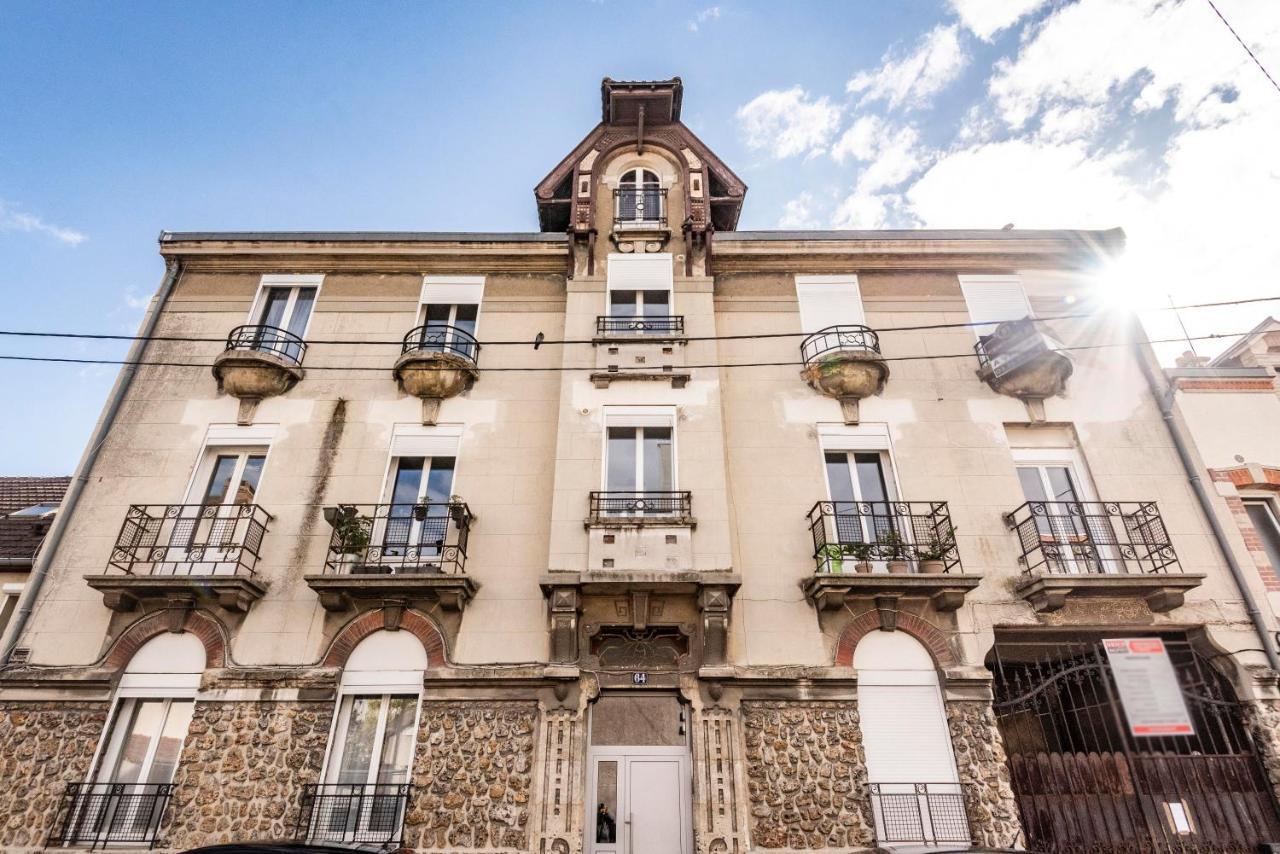 Appartement Cosy A 10 Min A Pieds De La Gare Реймс Екстериор снимка